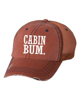 Cabin Bum Embroidered Hat