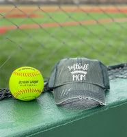 Softball Mom Embroidered Hat