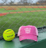 Softball Mom Embroidered Hat