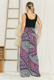 Smocked Wide Leg Pants