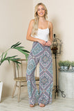 Smocked Wide Leg Pants