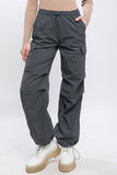 Loose Fit Parachute Cargo Pants