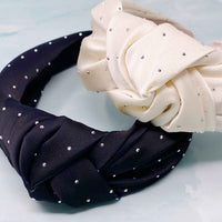 So Satin Knotted Headband