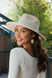 Pinched Front Wide Brim Hat