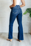 Judy Blue Mavis High Rise Side Seam Detail Flare Jeans