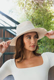 Pinched Front Wide Brim Hat