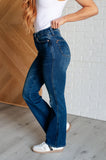 Judy Blue Santana High Rise Control Top Bootcut Jeans (Short Inseam)