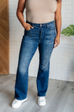 Judy Blue Santana High Rise Control Top Bootcut Jeans (Short Inseam)