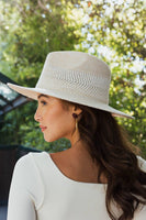 Pinched Front Wide Brim Hat