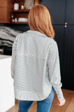 Striped Serendipity Pullover